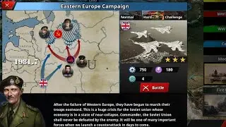 EASTERN EUROPE CAMPAIGN hard Modern war 3/9 World conqueror 4