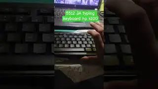 HP k100 keyboard best for Junior Assistant typing