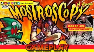 🎮 GAMEPLAY! Jogamos o divertido MOSTROSCOPY, um jogo de luta diferente de tudo que voc&ecirc; j&aacute; viu!