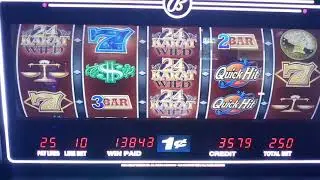 24 Karat Quick Hits Slot Machine