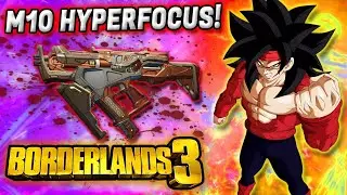 ITS MAKING A COMEBACK! M10 150% Rad HYPERFOCUS SHOWCASE! M10 Moze Hyperfocus Legendary SMG| M10 Moze