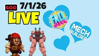 GCC LIVE 6/1/26 - Fall Guys & Mech Builder