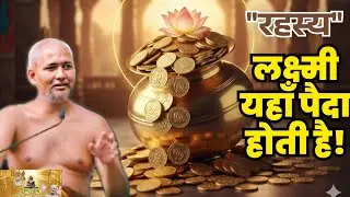 लक्ष्मी कहाँ पैदा होती है? मुनि श्री ने बताया अमीर बनने का सबसे गुप्त रास्ता!