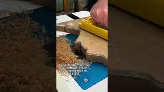 @sassowoodco using our trump acrylic template to shape this board: Round two of these boards