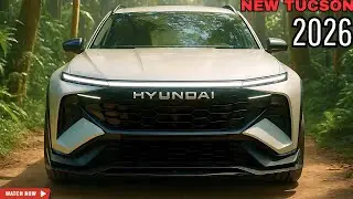 ПЕРВЫЙ ВЗГЛЯД! НОВЫЙ Hyundai Tucson 2026 года выглядит как внедорожник за 100 000 долларов...