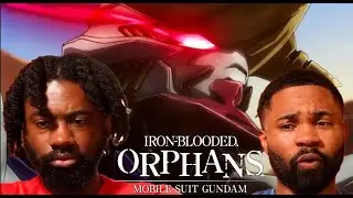 Mobile Suit Gundam: Iron-Blooded Orphans | Barbatos vs Mobile Armor Hashmal | Reaction