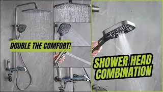 Best Shower Head and Handheld Combo | Water Saving Shower Combo | Keenmart | Rain & Dual Shower