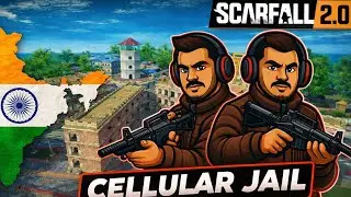 Solo Vs Squad | Cellular Jail Insane Action | Andaman | Scarfall 2.0 | PUBG Mobile India &bull; FreeFire 