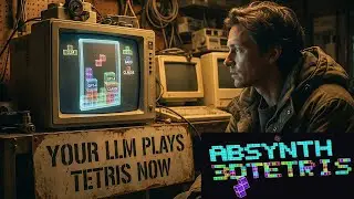 ABSYNTH 3D-TETRIS Your Local LLM can now play Tetris! #llm #tetris #ai