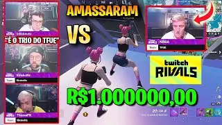 MELHORES MOMENTOS TWITCH RIVALS, BLACKOUTZ, DK E THOME NA DISPUTA VS GRINGOS