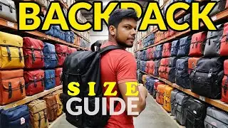 Backpack Size Guide in Hindi ✨ Backpack Buying Guide ✨ Bag Size in Litres Hindi ✨ Perfect Bag Size