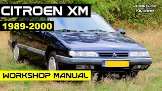 CITROEN XM (1989-2000) Repair Manual - ENGLISH - Download PDF - Service Factory Workshop