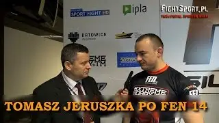 Tomasz Jeruszka o walce Łukasza Stanka na gali FEN 14 Silesian Rage