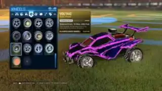 Titanium White Voltaic - Rocket League Wheel Showcase