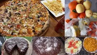 روتيني متنوع شاركته معاكم🥰كيكة روعة في البنة 😋خرجتكم معيا ديرو جولة عشاء برا ريحت من كوزينة 👌