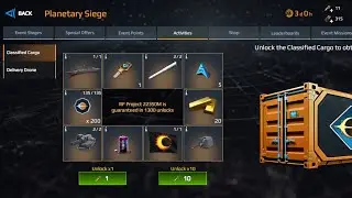 Modern Warships // Planetary Siege Classified Cargo create opening// @pingloveryt #modernwarships