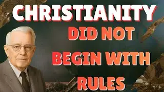 CHRISTIANITY DIDN&rsquo;T BEGIN WITH RULES &mdash; The FORGOTTEN FOUNDATION | E.W.Kenyon