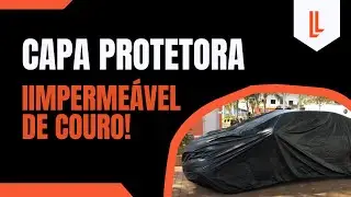 MONSHELL: Capa de Cobrir Carro Couro Imperme&aacute;vel Prote&ccedil;&atilde;o Sol Chuva