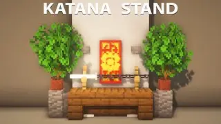 Minecraft | Simple Katana Stand | How to Build #6