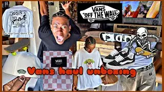 Back to school outfits /Vans edition Haul unboxing 📦🛹