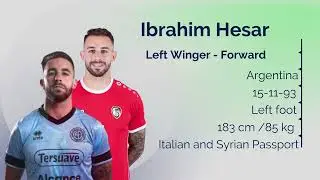 Ibrahim Hesar - Delantero / Extremo Izquierdo - Sirio Argentino