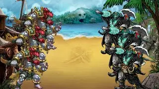 MGG BlackBeard Cave Raid Part 1 Stage 1-50 (Fleet Captain BlackBeard)
