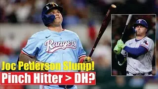 Rangers&rsquo; Joc Pederson Struggles Is He Better as a Pinch Hitter Than a Designated Hitter