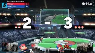 Smash at Park University Losers Semis - Olkios (Ness) vs. A51|Coco (Mario)