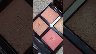 TOM FORD 41 PEACH DAWN QUAD #makeup #eyeshadow #palette #swatches #shorts #tomford #motd #quad