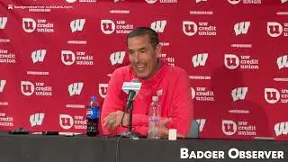 Luke Fickell on status as Wisconsin football coach, support, Carter Smith, Nyzier Fourqurean