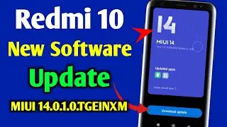 Redmi 10 New Software Update