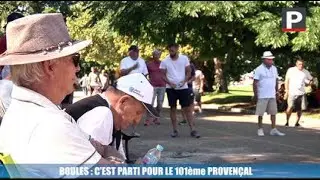 Marseille - Boules : c'est parti pour sept jours de Jeu Proven&ccedil;al au Parc Bor&eacute;ly