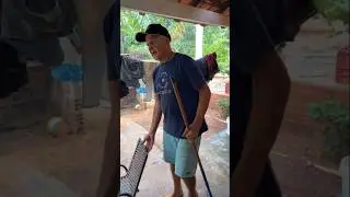 Goi&oacute; faz tudo da Maria 😂😂😂 #humor #resenha #com&eacute;dia