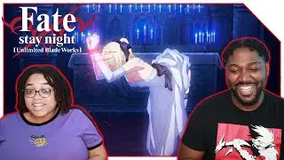 Fate/Stay Night: Unlimited Blade Works Эпизод 13 и 14 Реакция | Время отправления