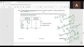 As Level Biology 9700 Paper 11 May  June 2025 Q  27 to 40 ( Part 3)