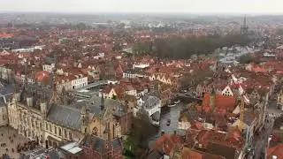 Bruges birds-eye view