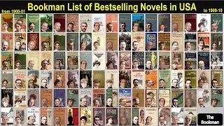 1900s novels from Bookman List of Best Selling in US