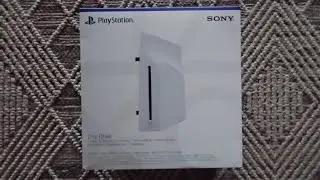 Removable Disc Drive for PS5 (PlayStation) unboxing 