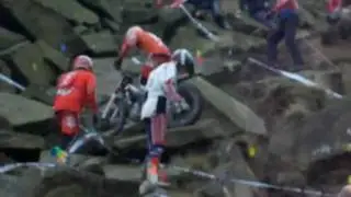 Michael Brown section 10 British 2011 final (gasgas trials bike)