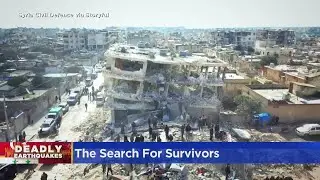 Search for survivors continues after deadly quakes in Turkey and Syria