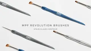 M.P.F. Revolution Brush Series (Stain, Glaze, Contour)