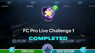 FC Pro Live Challenge 1 SBC завершен &mdash; недорогое решение и советы &mdash; FC 26