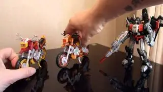 Transformers Generations JUNKHEAP & SKY SHADOW ( BLACK SHADOW ) Review