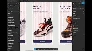 Shoe Store App &mdash; UI Design + Full Code (Figma & VS Code)
