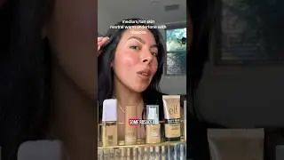 Foundation Shade Twins?! Medium Tan Skin with neutral warm undertones with rosacea #foundation
