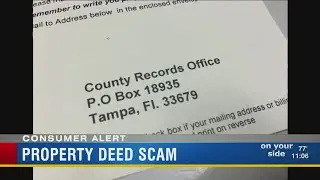 Property deed scam