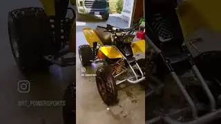 1997 Yamaha Blaster 200 REBUILT #yahama #yamahablaster #fmf #rebuilt #builtnotbought #2stroke