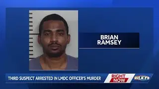 Third suspect charged in fatal shooting of LMDC officer