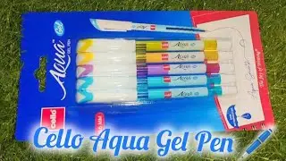 Cello Aqua Gel Pen 🖊️/Budget friendly pen/Cello #cello #gelpens #stationery #pen 