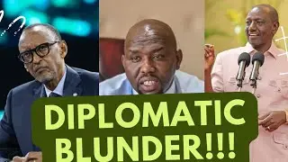 SHAME!!! Ruto in a Diplomatic mess after Murkomen's OUTBURST!!